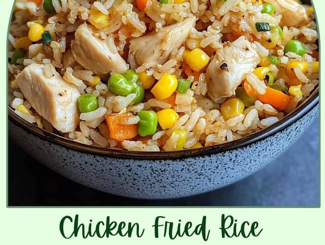 Garlic Chicken Fried Rice