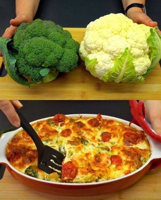 Spanish-Inspired Broccoli and Cauliflower by Renato Lopes