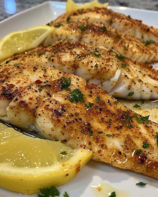 Weight Watchers Zesty Lemon Butter Fish by Renato Lopes
