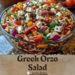 Greek Orzo Salad Recipe