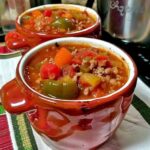 Vegan Stuffed Pepper Soup Recipe