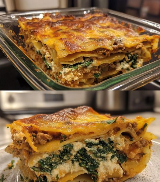 Vegan Spinach and Ricotta Lasagna