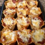 CHICKEN TACO WONTONS “CUPCAKES”