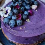 Vegan Blueberry Cashew Cake