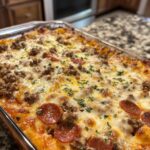 Keto Pizza Casserole