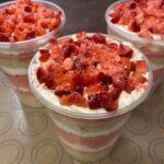 Strawberry Crunch Cheesecake Pudding Cups