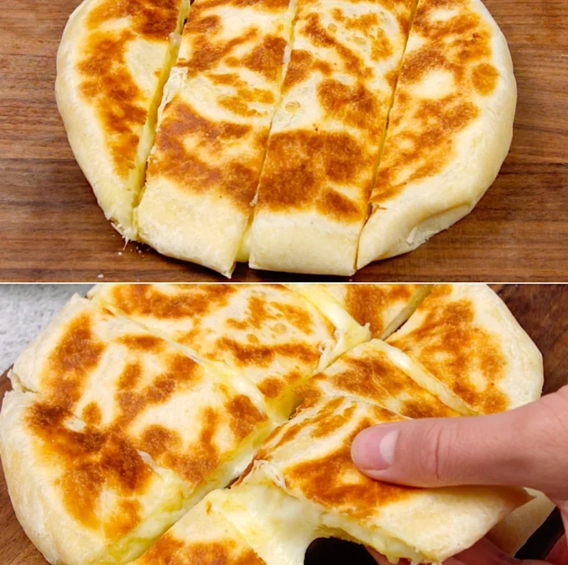 Keto Cheesy Focaccia in a Pan