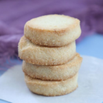 Keto Lemon Shortbread Cookies