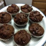 Weight Watchers Double Chocolate Chip Muffins