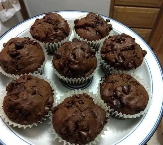 Weight Watchers Double Chocolate Chip Muffins