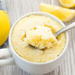 Keto Sugar-Free Lemon Mug Cake Recipe: