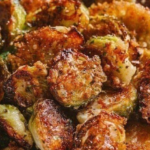 Keto Garlic Parmesan Roasted Brussels Sprouts Recipe: