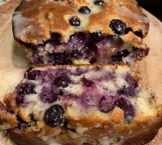Keto Blueberry Lemon Bread