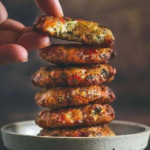 vegan Potato & zucchini fritters