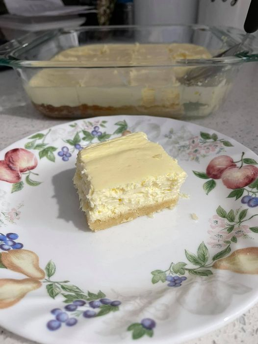 Vegan No-Bake Lemon Cheesecake Bars