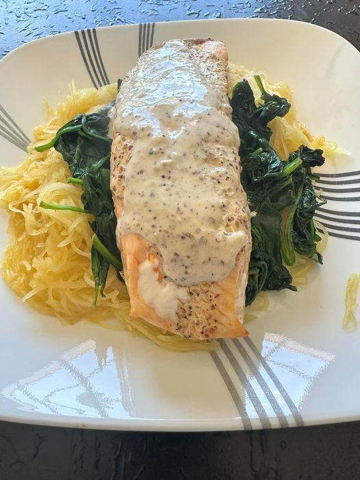 Buttery Soft Baked Dijon Mustard Salmon