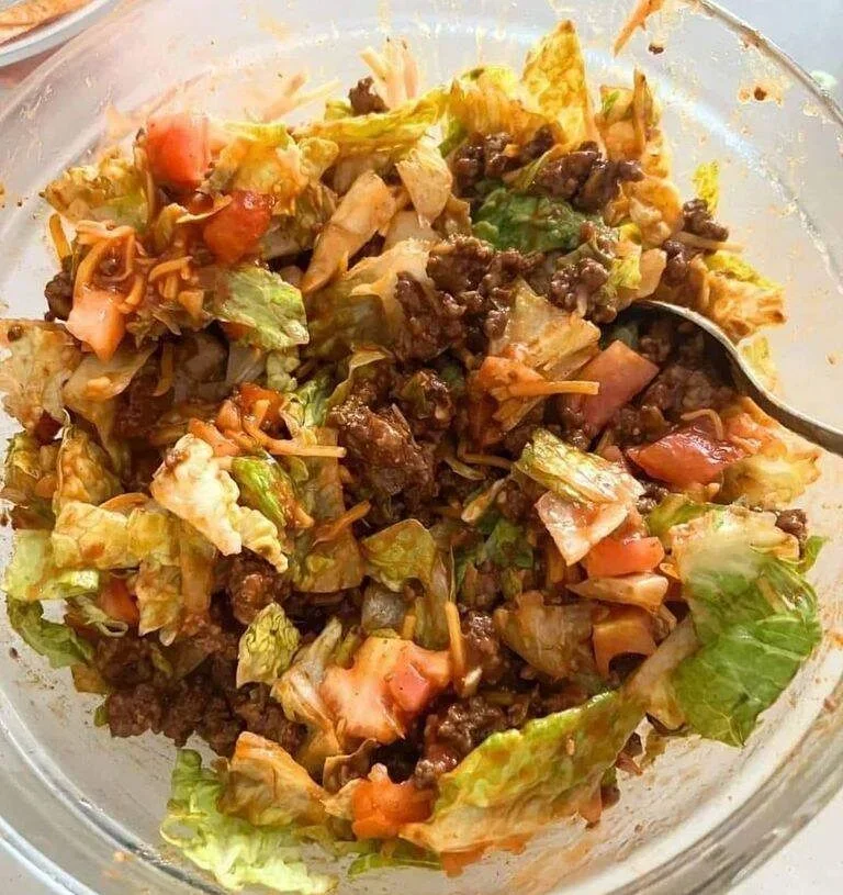 WW Dorito Taco Salad Recipe: