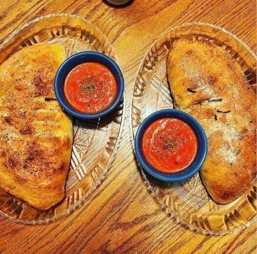 AIR FRYER CALZONES + HOMEMADE CALZONE DOUGH RECIPE!