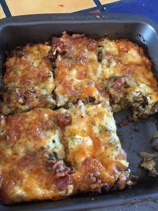 KETO CHEESEBURGER CASSEROLE