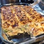 Easy Keto Chicken Broccoli Lasagna