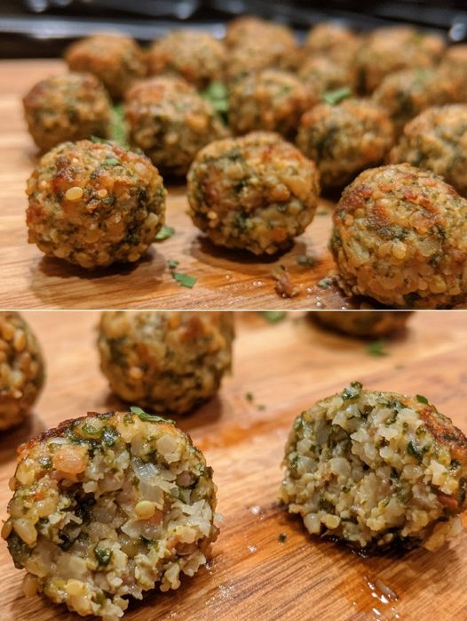 Lentil meatballs