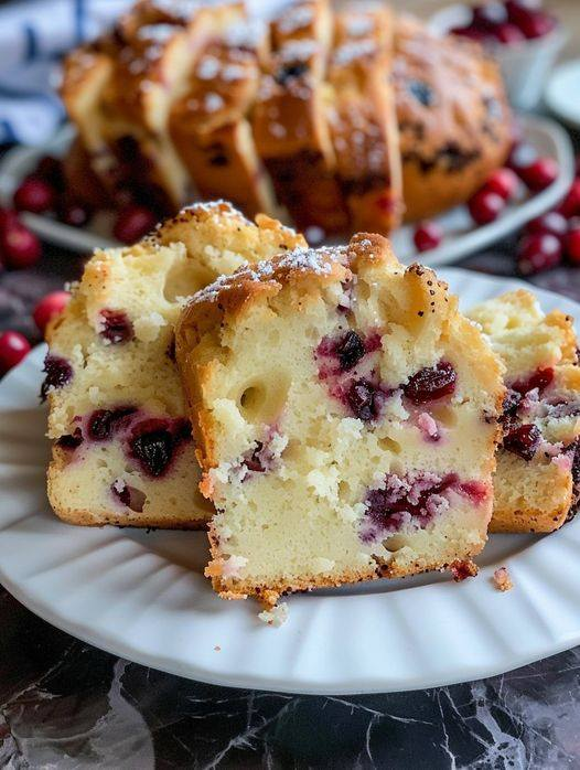 Cranberry Cream Cheese Soft Bread