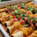 Vegan Black Bean Enchiladas