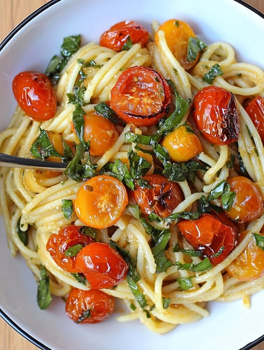 egan Roasted Tomato Pasta