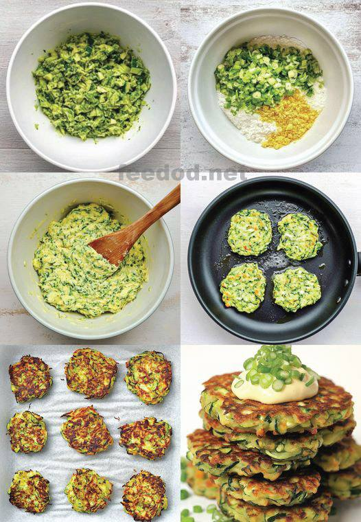 Vegan Zucchini Fritters