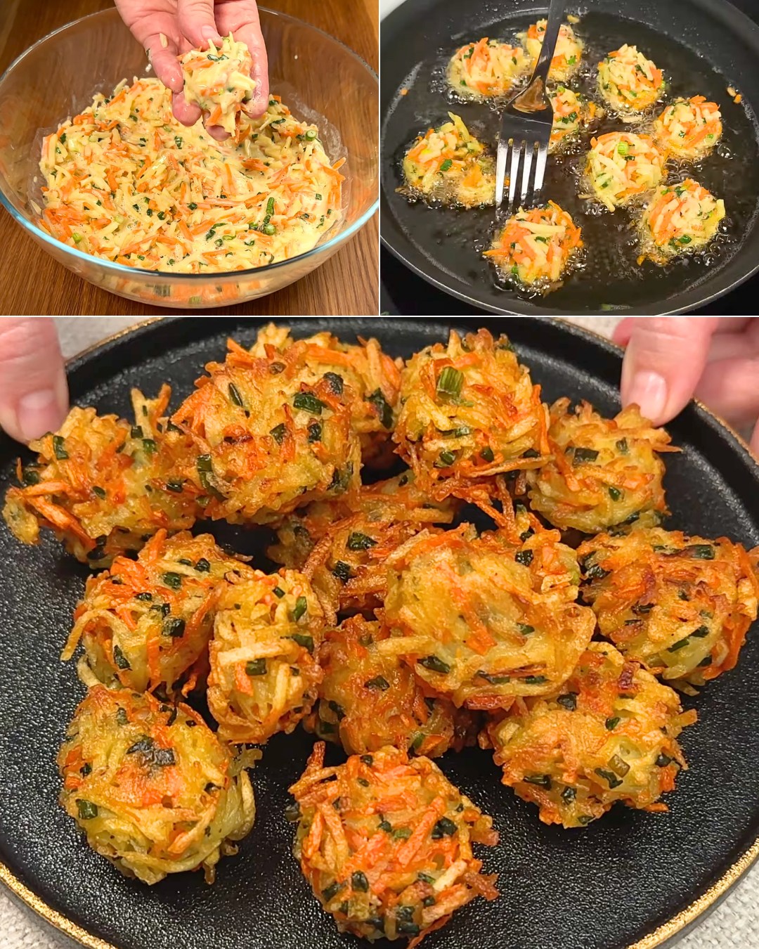 vegan vegetable fritters