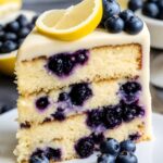 Vegan Lemon Blueberry Cake