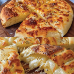 Keto Cheesy Focaccia in a Pan