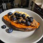 Breakfast: sweet potato