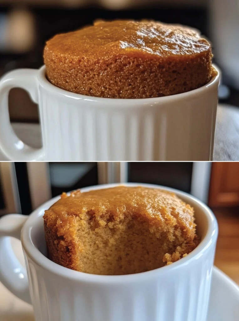 Keto Pumpkin Mug Cake