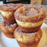 mini cinnamon sugar muffins