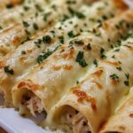 Keto Green Chile Chicken Taquitos