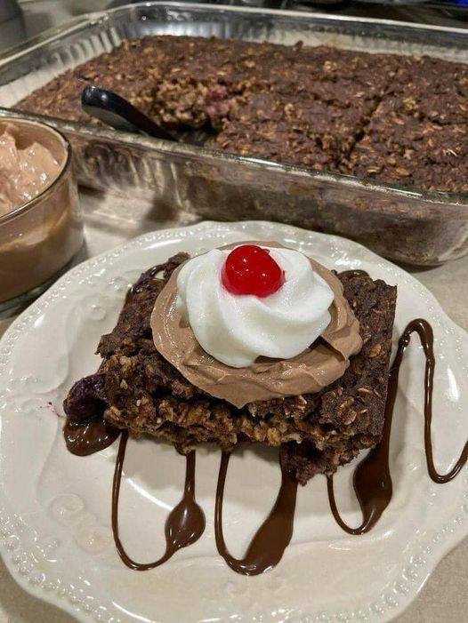 Black Forest Baked Oatmeal