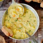 Creamy vegan White Bean Soup