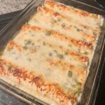 White Chicken Enchiladas￼