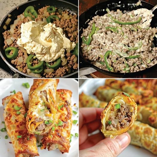 Keto Philly Cheese Steak Egg Roll Keto diet plan