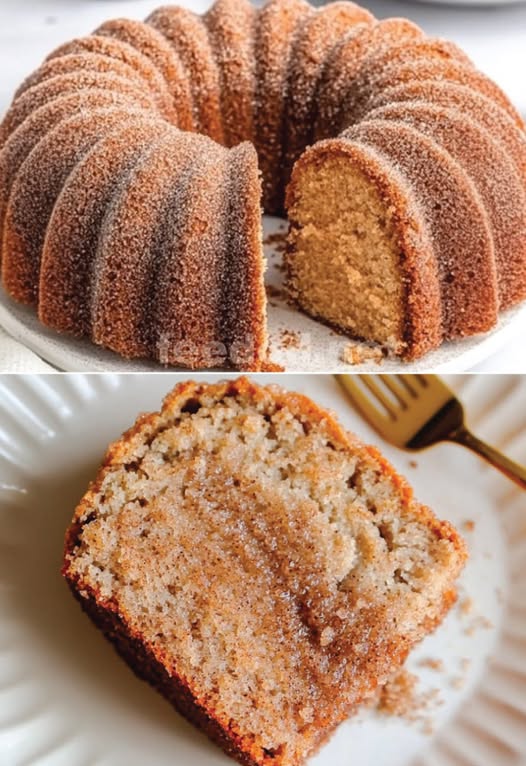 Vegan Apple Cider Donut Cake