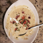 Easy Cheesy Cauliflower Soup