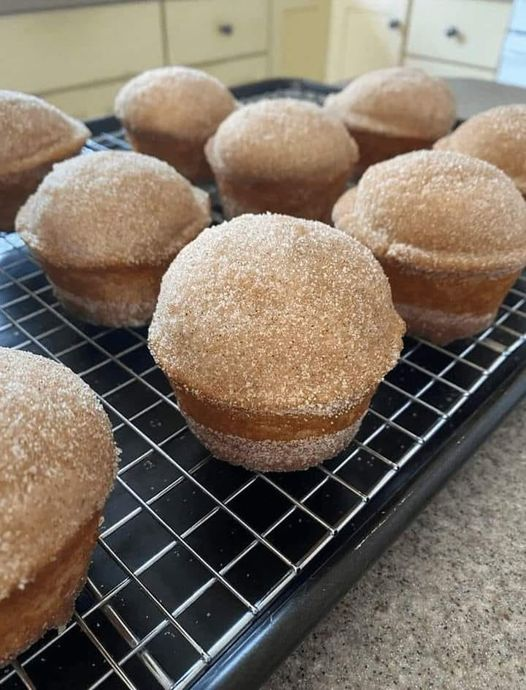 Keto Cinnamon Donut Muffins