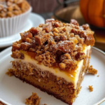 Keto Pumpkin Crunch Cake