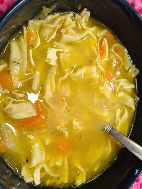 KETO CHICKEN NOODLE SOUP