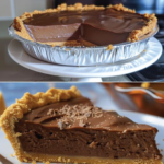 Vegan Tofu and Chocolate Pudding Pie