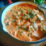 Creamy Roasted Red Pepper and Tomato Pasta