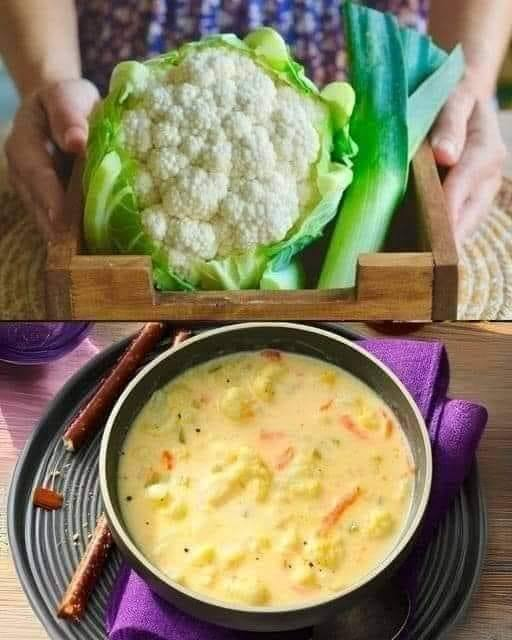 Vegan Cauliflower Soup Recipe