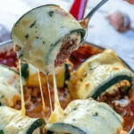 Keto Zucchini Lasagna Rolls