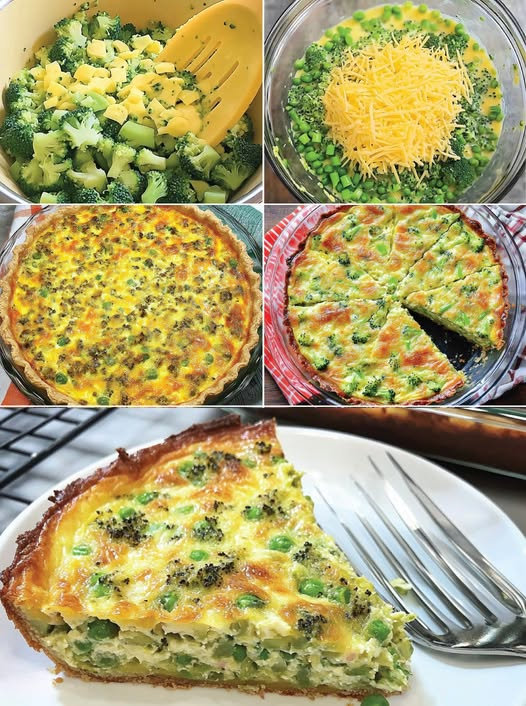 Keto Crustless Broccoli Quiche